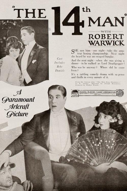 The Fourteenth Man 1920 official movie poster