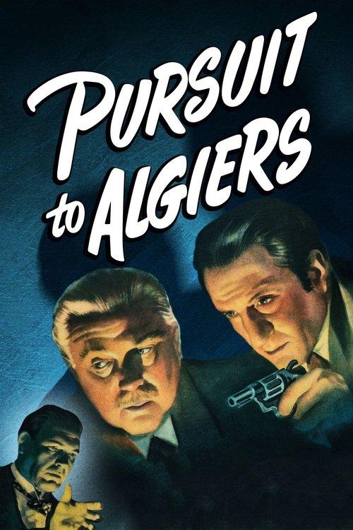 Pursuit to Algiers 1945 official movie poster
