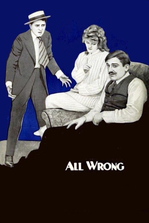 All Wrong 1919 official movie poster