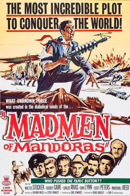 The Madmen of Mandoras 1963 official movie poster