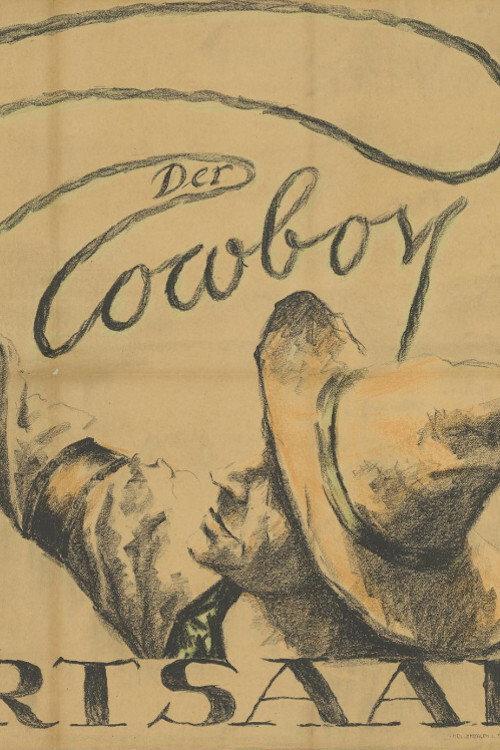Der Cowboy 1918 official movie poster