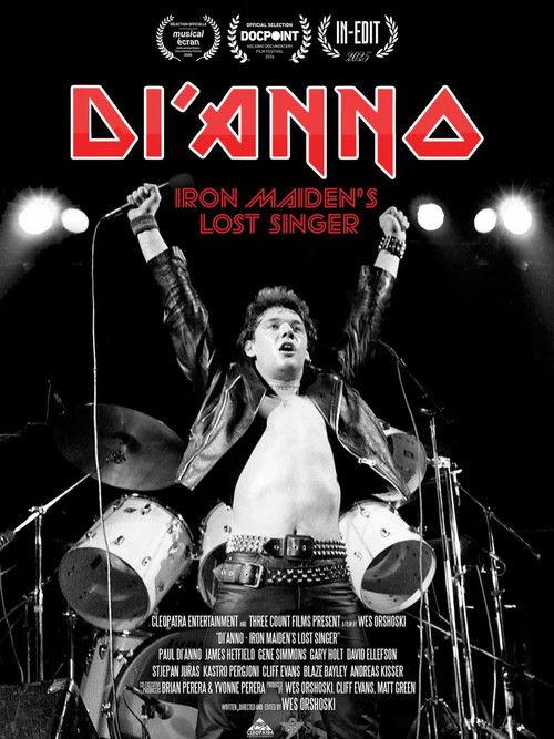 Di'Anno: Iron Maiden's Lost Singer 2025 official movie poster