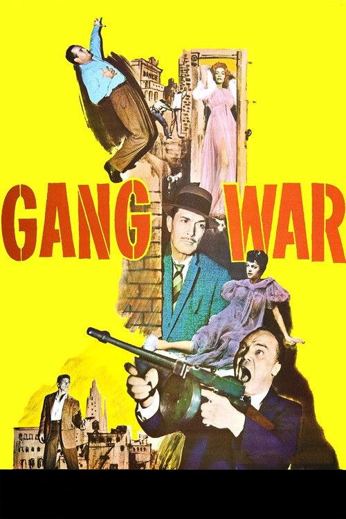 Gang War 1958 official movie poster