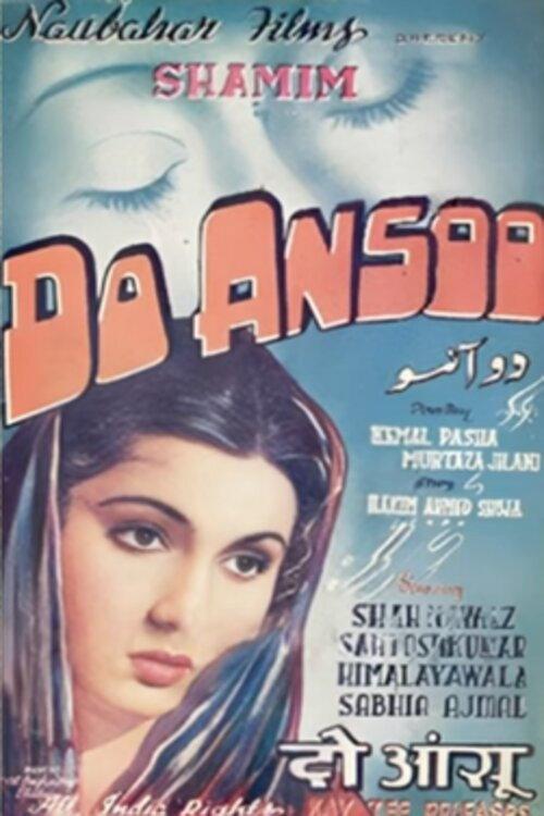 Do Ansoo 1957 official movie poster