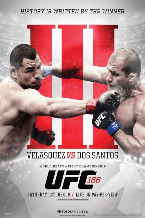 UFC 166: Velasquez vs. Dos Santos III 2013 official movie poster