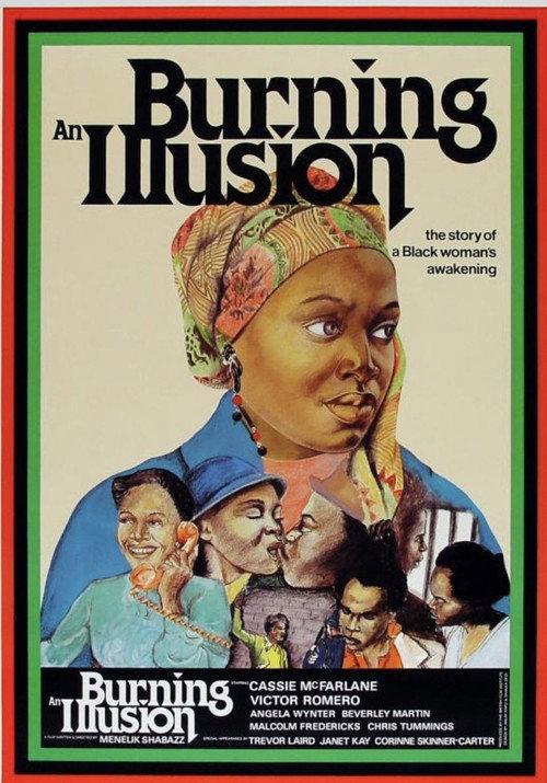 Burning an Illusion 1981 official movie poster