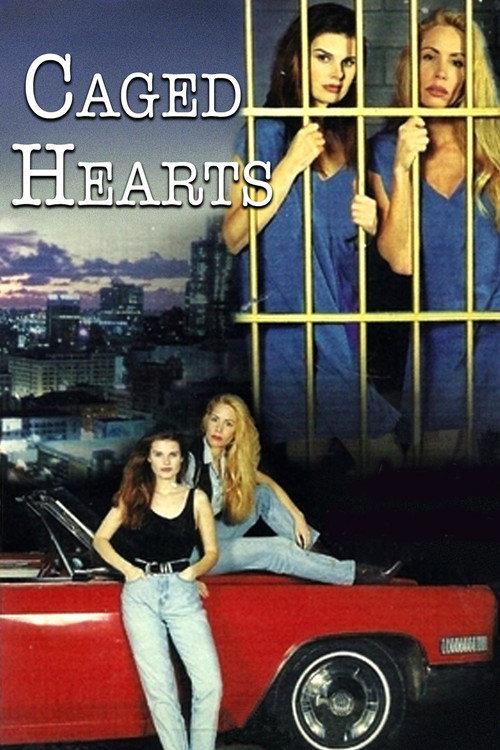 Caged Hearts 1995 official movie poster