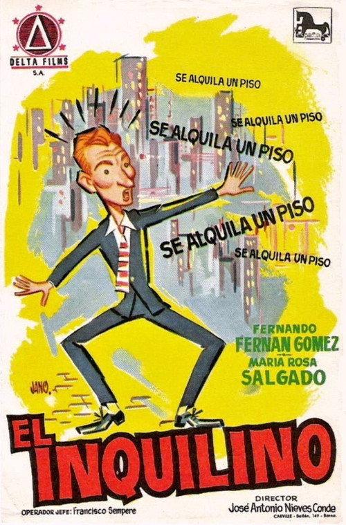 El inquilino 1958 official movie poster