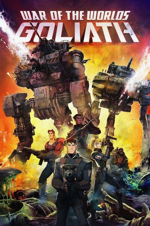 War of the Worlds: Goliath 2012 official movie poster