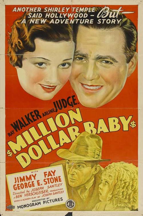 Million Dollar Baby 1934 official movie poster