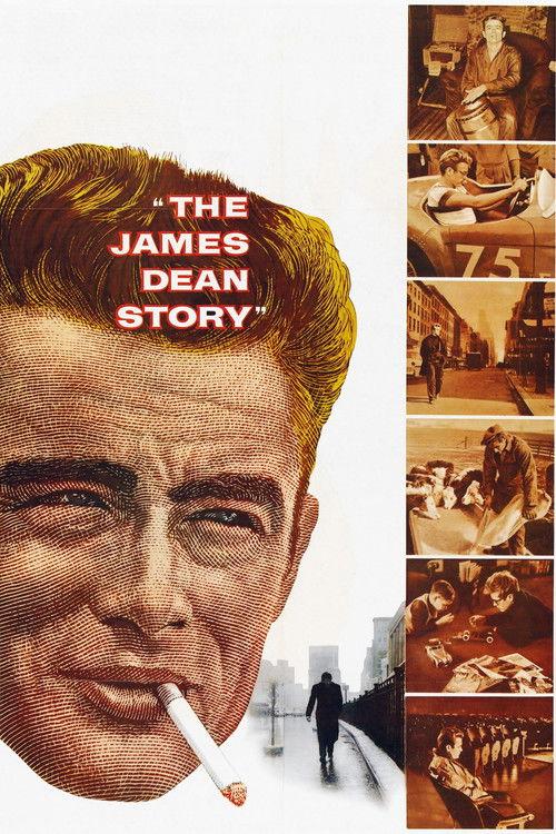 The James Dean Story 1957 official movie poster