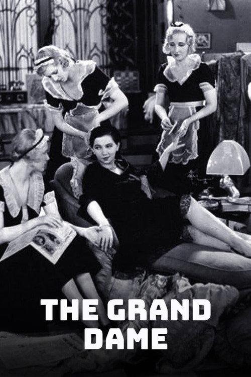 The Grand Dame 1931 official movie poster