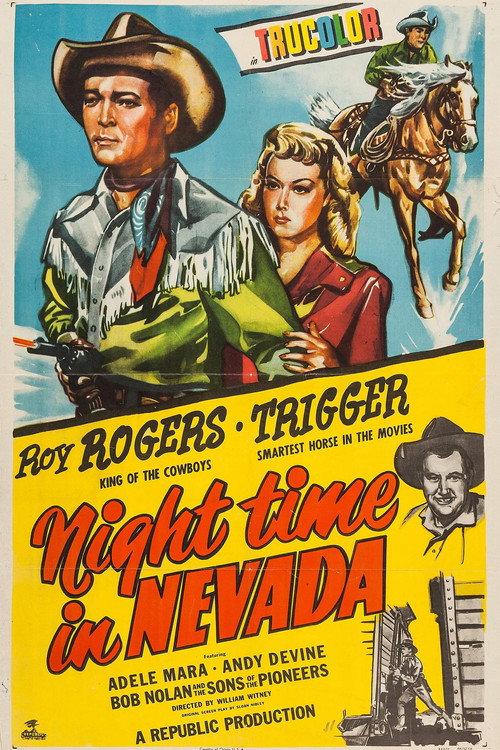 Night Time in Nevada 1948 official movie poster