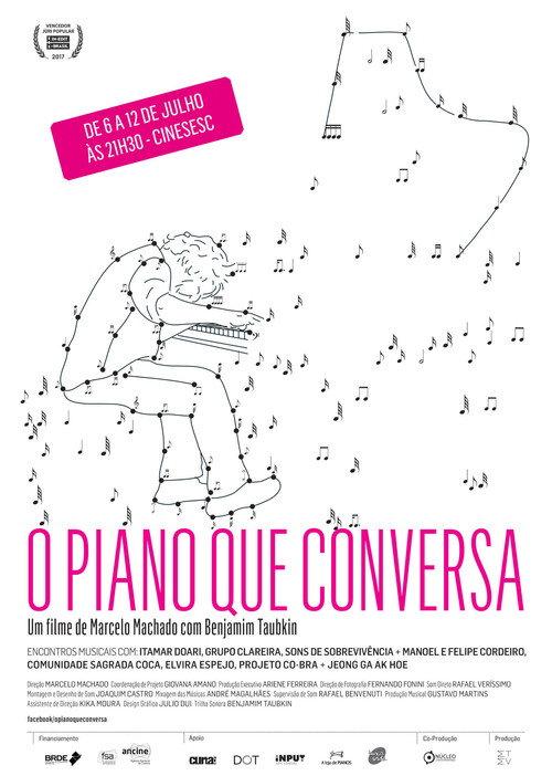 O Piano Que Conversa 2017 official movie poster