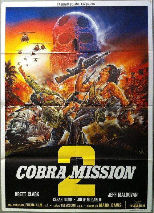 Cobra Mission 2 1989 official movie poster