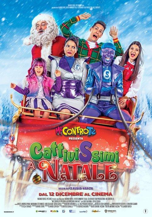 Me contro Te presenta Cattivissimi a Natale 2024 official movie poster