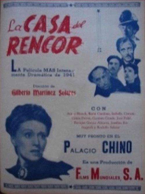 La casa del rencor 1941 official movie poster