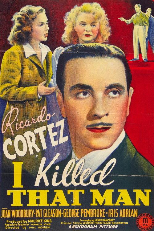I Killed That Man 1941 official movie poster