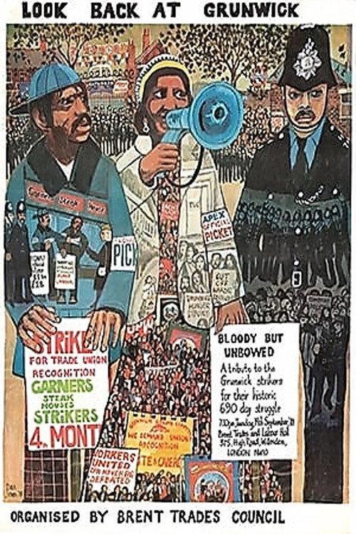 Look Back at Grunwick 1980 official movie poster