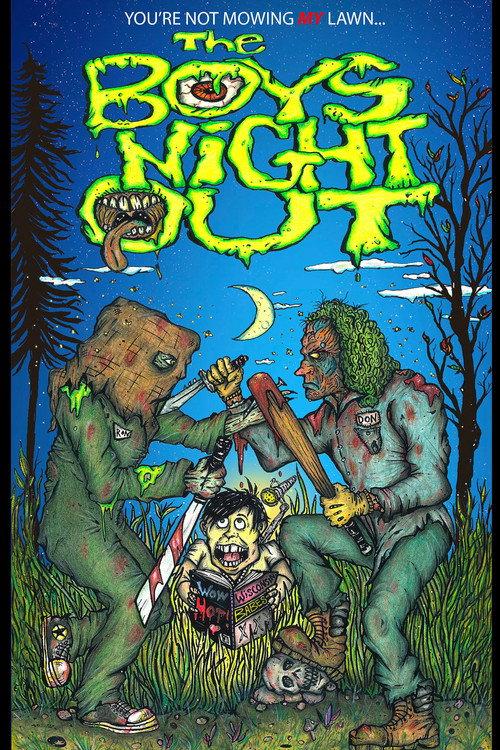 The Boy's Night Out 1989 official movie poster