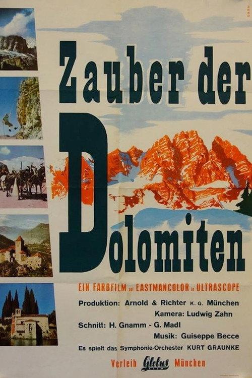 Zauber der Dolomiten 1959 official movie poster