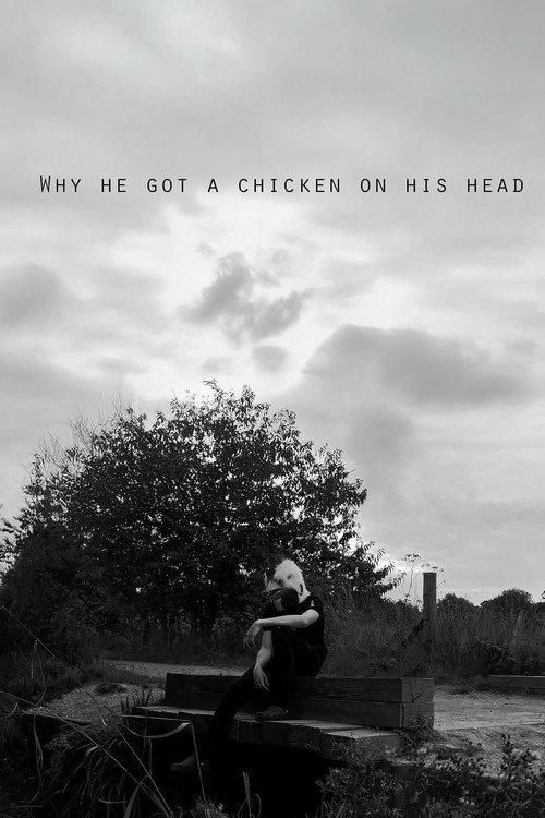 Why he got a chicken on his head? 2023 official movie poster