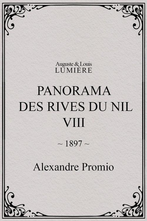 Panorama des rives du Nil, [VIII] 1897 official movie poster