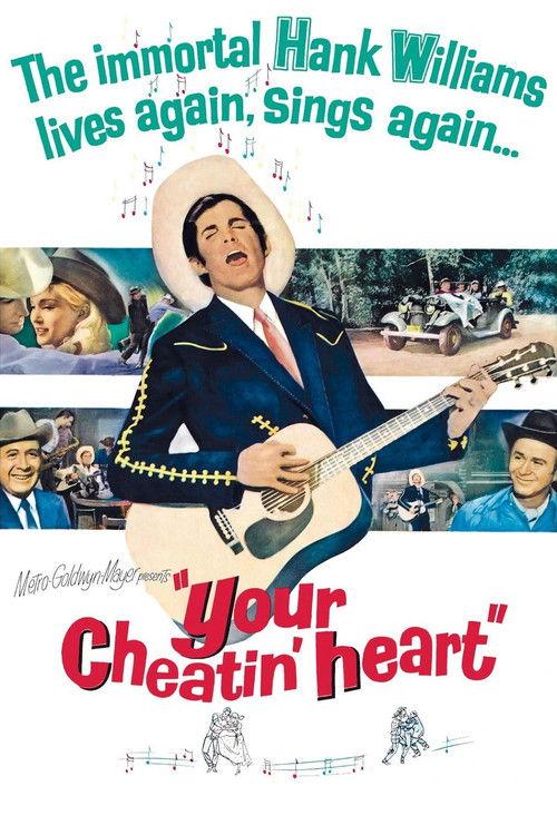 Your Cheatin' Heart 1964 official movie poster