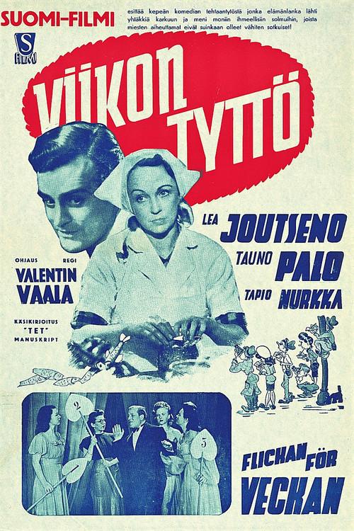 Viikon tyttö 1946 official movie poster