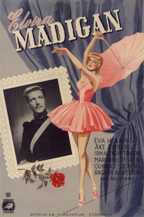Elvira Madigan 1943 official movie poster