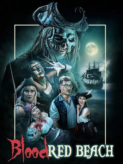Blood Red Beach 2025 official movie poster