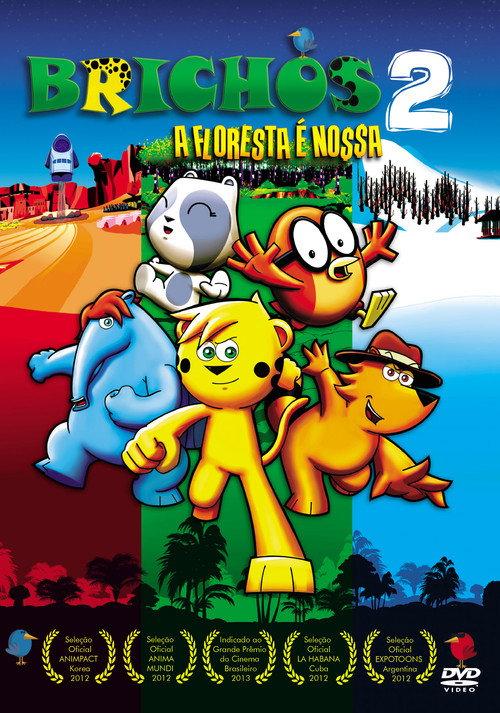 Brichos 2: A Floresta é Nossa 2012 official movie poster