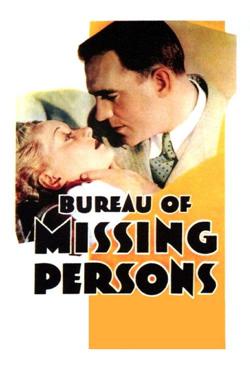 Bureau of Missing Persons 1933 official movie poster