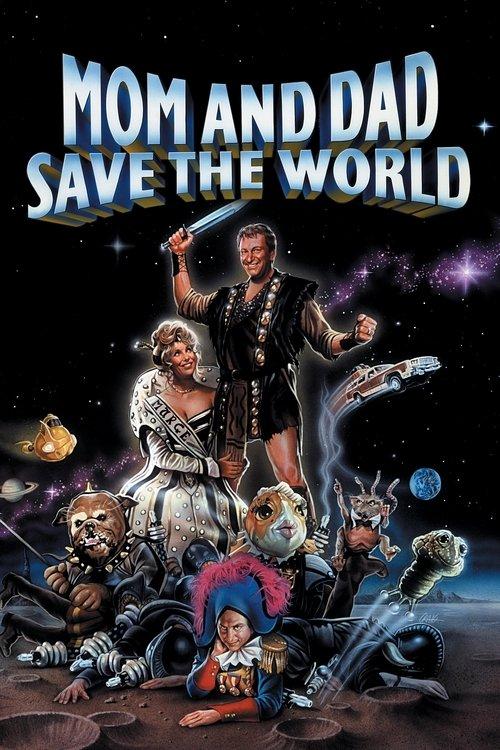 Mom and Dad Save the World 1992 official movie poster