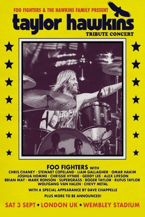 Taylor Hawkins Tribute Concert 2022 official movie poster