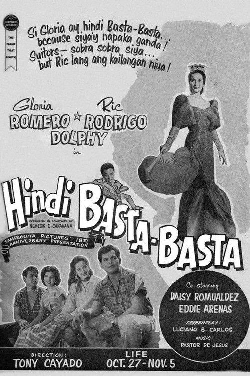 Hindi Basta-basta 1955 official movie poster