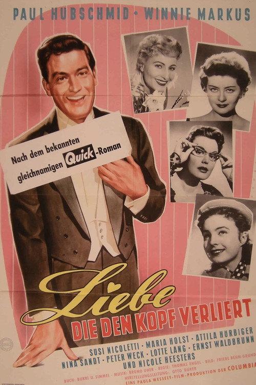 Liebe, die den Kopf verliert 1956 official movie poster