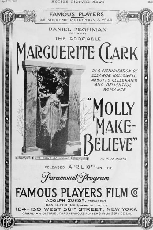 Molly Make-Believe 1916 official movie poster