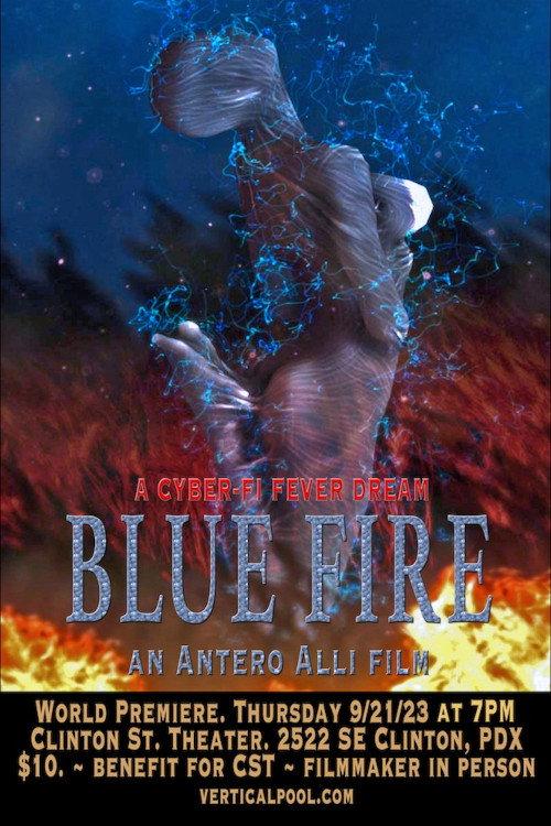 Blue Fire 2023 official movie poster