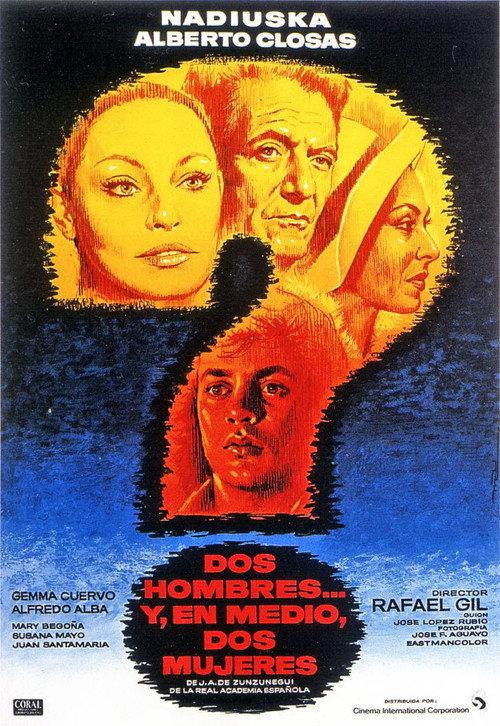 Dos hombres y, en medio, dos mujeres 1977 official movie poster