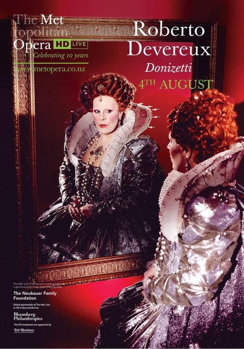 The Metropolitan Opera: Roberto Devereux 2016 official movie poster