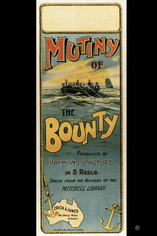 The Mutiny of the Bounty 1916 official movie poster