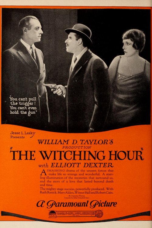 The Witching Hour 1921 official movie poster