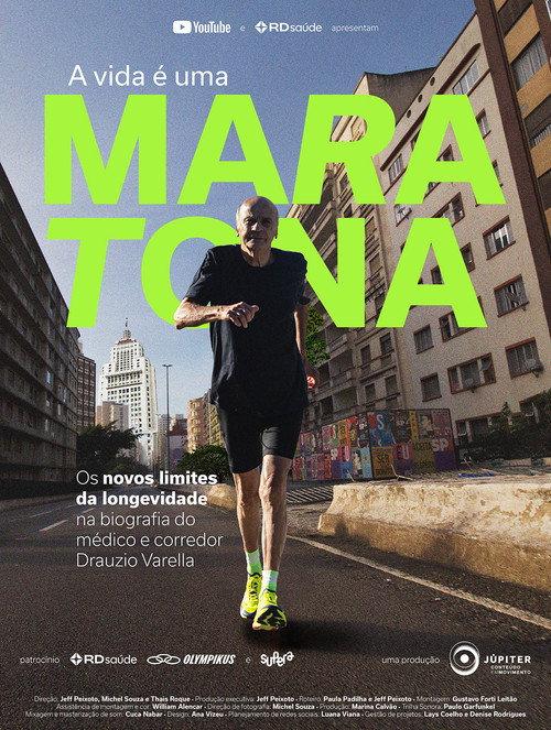 A Vida é uma Maratona 2025 official movie poster
