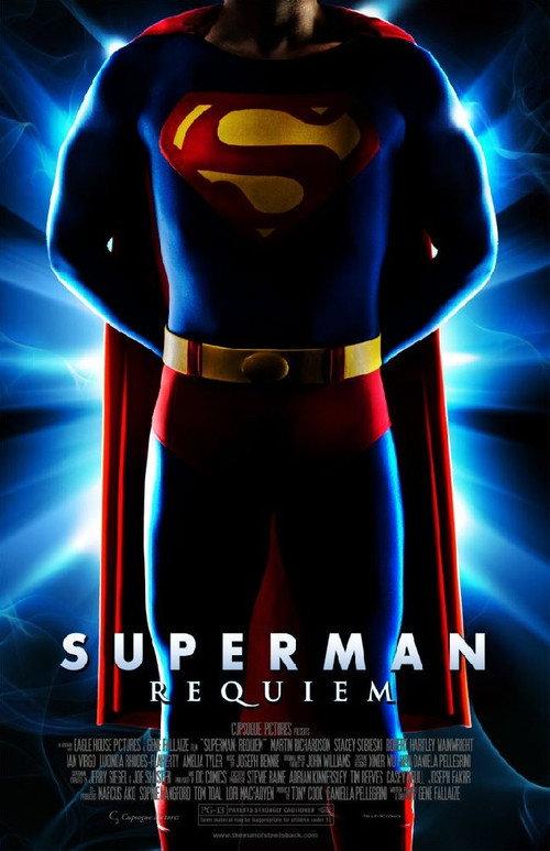 Superman: Requiem 2011 official movie poster