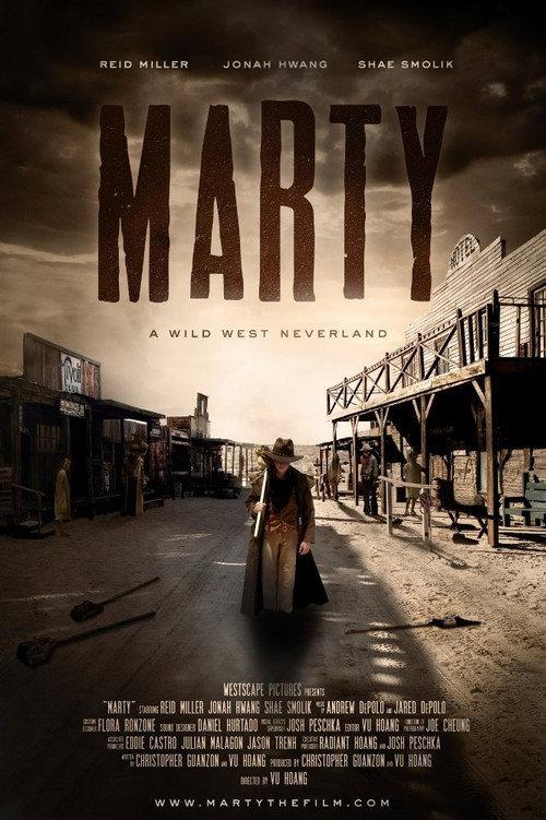 Marty: A Wild West Neverland 2016 official movie poster