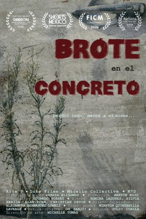 Brote en el concreto 2026 official movie poster