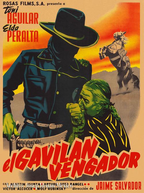 El gavilan vengador 1955 official movie poster