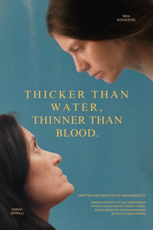 Thicker Than Water, Thinner Than Blood 2025 official movie poster