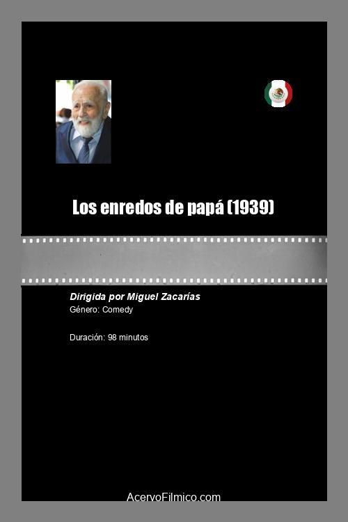 Los enredos de papá 1939 official movie poster